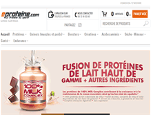 Tablet Screenshot of eproteine.com